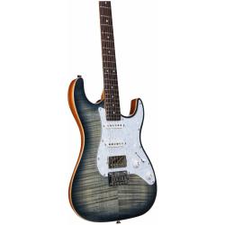 Электрогитара шестиструнная KEIPRO KS-Deluxe-F S.S.H THBK + bag