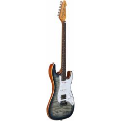 Электрогитара шестиструнная KEIPRO KS-Deluxe-F S.S.H THBK + bag