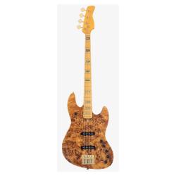 Бас-гитара, форма Jazz Bass, чехол, цвет натуральный SIRE V10-4 NT.S