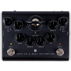Ламповая педаль дисторшн, два канала, USB, XLR DI BLACKSTAR Dept.10 Dual Distortion