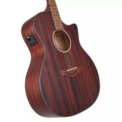 Электроакустическая гитара, цвет коричневый D'ANGELICO Premier Gramercy CS MW