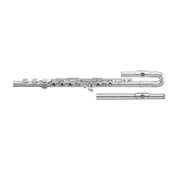 Флейта, не в линию, без резон., E-мех, две головки: прямая и изогн PEARL FLUTE Quantz PF-F505EUS-HC