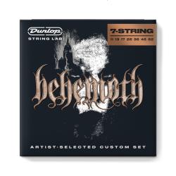 Струны для 7-струнной электрогитары, никель, 11-62 DUNLOP BEHN1162-7 Behemoth