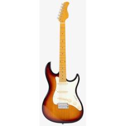 Электрогитара, форма Stratocaster, ольха, клен/клен, SSS, Tremolo, цвет санберст SIRE S5 3TS