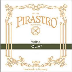 Струны для скрипки 4/4 среднее натяжение, крепление шарик PIRASTRO Oliv 211021