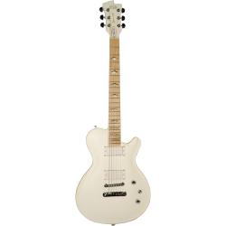 Электрогитара, цвет белый, матовый FGN (FUJIGEN) EFL-DE Expert Flame Dark Evolution Matte White