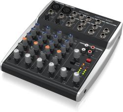Аналоговый микшер с 8 входами и USB интерфейсом для стриминга BEHRINGER XENYX 802S