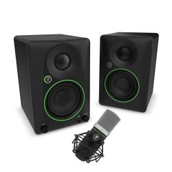 Комплект CR3.5 пара активных студийных + EM-91CU студийный USB-микрофон, A208118+ A118242 MACKIE CR3.5+EM-91CU