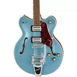 Полуакустическая гитара, накладка лавр, цвет небесно-голубой металлик GRETSCH G2622T Streamliner CB ARCTC