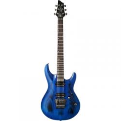 Электрогитара, цвет синий FGN (FUJIGEN) SEL-BW-DL Standard Elan Deluxe HH Burned Blue