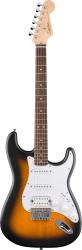 Электрогитара, цвет 2 Tone Sunburst SQUIER by FENDER DEBUT Stratocaster HT HSS LRL 2TS