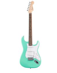 Электрогитара, цвет Sea Foam Green SQUIER by FENDER DEBUT Stratocaster LRL SFM