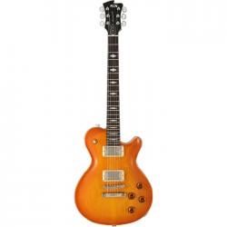 Электрогитара, цвет янтарный FGN (FUJIGEN) SFL-HM Standard Flame Rosewood Lemon Drop