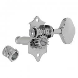 Открытые колки Kluson style, 42432 никель, овал GOTOH SE510-06MC