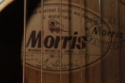 Акустическая гитара подержанная MORRIS W-18 Japan