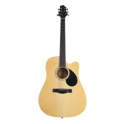 Электроакустическая.гитара, с вырезом, ель, пассив. EQ, цвет натуральный GREG BENNETT D2CE N