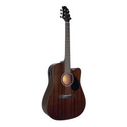 Электроакустическая гитара, с вырезом, нато, пассив. EQ, цвет натуральный GREG BENNETT D1CE N