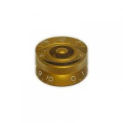 Ручка потенциометра Les Paul (дюймовый размер), цилиндр, Gold HOSCO H-KG-110I
