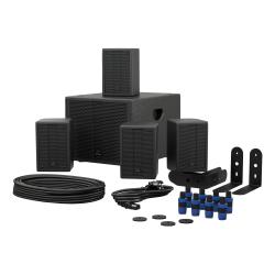 Комплект акустических систем, 600 Вт, 4х4