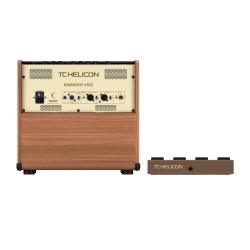 2-х канальный комбоусилитель для акустической гитары/вокала, 100 Вт TC HELICON HARMONY V100