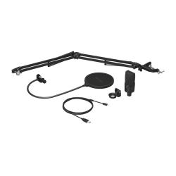 Профессиональный USB-микрофон для подкастов со штангой и поп-фильтром BEHRINGER D3 PODCAST BUNDLE