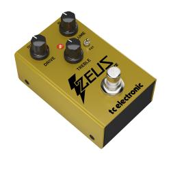 Гитарная педаль эффекта овердрайв TC ELECTRONIC ZEUS DRIVE OVERDRIVE