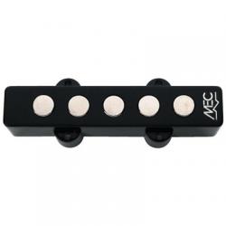 Звукосниматель, JazzBass 5Str/ Bridge, 5 магнитов диам. 9.5мм. MEC M 60103XL