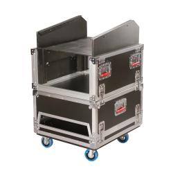 Туровый рэковый кейс на колесах 14U + 6U GATOR G-TOUR-GRC-1406