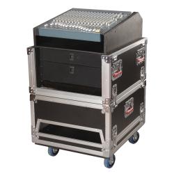 Туровый рэковый кейс на колесах 14U + 6U GATOR G-TOUR-GRC-1406