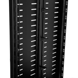 Рэк-шкаф, 20 мест, колеса, цвет черный TEMPO RK20W