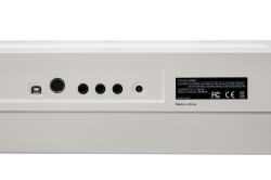 Цифровое пианино, 88 полувзвешанных клавиш, полифония 128, цвет белый KURZWEIL KA70 WH