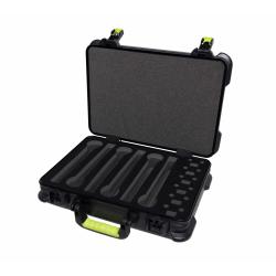 Пластиковый кейс для - 6 беспроводных микрофонов GATOR SH-MICCASEW06
