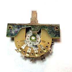 Гитарный трехпозиционный переключатель с винтами и насадками GUITARCRAFT 3 Way Switch