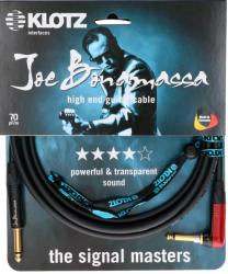 Joe Bonamassa Кабель инструментальный, прямой/угловой, Silent Plug, 4.5м KLOTZ JBNRSP045