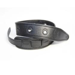 Leather Custom Ремень для гитары, кожаный, черный FIDEL FL7000004CU