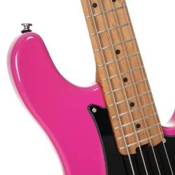 GB Short Scale Бас-гитара уменьшенная, фиолетовая CORT GB-Short-Scale-FDP