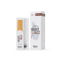 Organic Select Jazz Unfiled Трости для саксофона тенор, размер 4H, 5шт D'ADDARIO ORRS05TSX4H