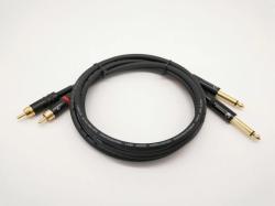 Кабель аудио 2хRCA-2хJack, 3м ZZ-CABLE E57-2RCA-2J-0300-0