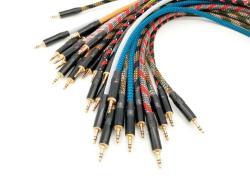 Кабель аудио 3.5мм-2хRCA, 1.25м, в оплетке ZZ-CABLE G45-3,5-2RCA-0125-Z