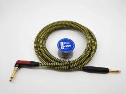 Кабель инструментальный Silent, угловой, в оплетке, 4м ZZ-CABLE G30-JRS-J-0400-0