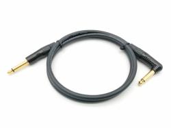 Акустический кабель 6.3мм, 1м, угловой ZZ-CABLE G32-JR-J-0100-0