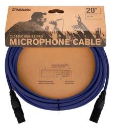 Classic Series Pro Микрофонный кабель, 6м, тёмно-синий PLANET WAVES PW-CPMIC-20DBU