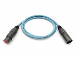 Кабель микрофонный (балансный), минт, 1м ZZ-CABLE E1-XLR-M-F-0100-13