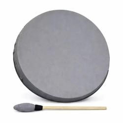 Бубен пневматический, 2 мембраны, синтетика, серый PANGOODA DRUMS PNG-ПБ-45-С2
