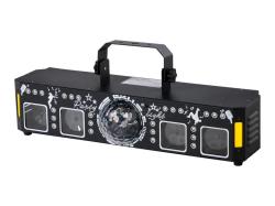 Лазерный проектор +магический шар RGB +UV, 65Вт BI RAY L400MW