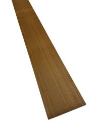 Заготовка накладки для бас-гитары, клён печёный 180 гр, радиал АА MusicWood MWNB01