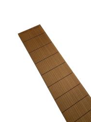 Фрезерованная накладка для гитары, Клён Печёный 180 гр, 19 ладов, мензура 650мм. MusicWood MWNF01