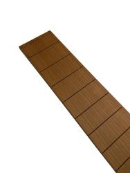 Фрезерованная накладка для э/гитары, Клён Печёный 180 гр, 24 лада, мензура 25,5