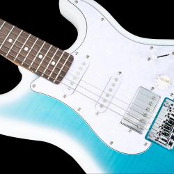 Электрогитара, голубая, Mooer MOOER MSC41-Pro-DRBL