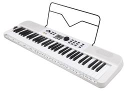 Синтезатор, 61 клавиша, автоаккомпанемент, белый NUX NEK-110-WH